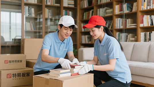 居民搬家时书籍搬运方法